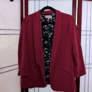 GUC Skies are Blue red soft blazer XL
